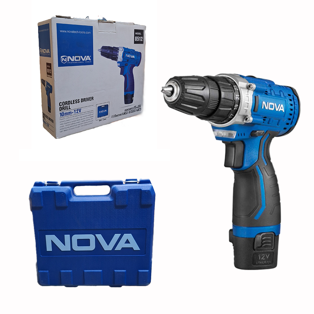 دریل شارژی نوا مدل8512