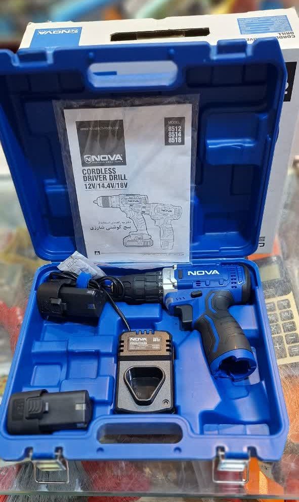 دریل شارژی نوا مدل8512